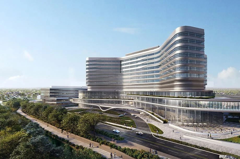 Atrium Health Facility – CMC New Bed Tower（アトリウム・ヘルス・ファシリティ – CMC 新病棟タワー）