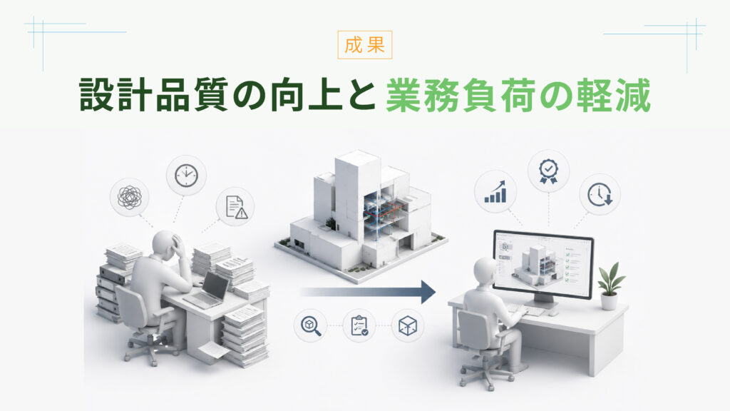 設計品質の向上と[[業務負荷の軽減]]